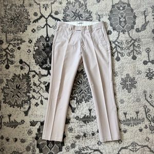 Reiss Slim Fit Cream Chino Pants